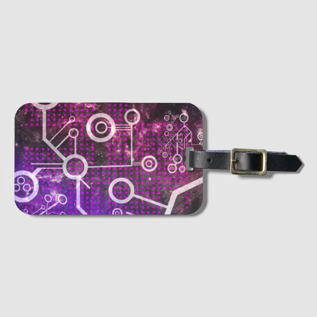 Digital Universe Luggage Tag (Front Horizontal)