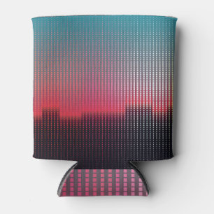 Digital Urban Squares: Futuristic Blur. Can Cooler