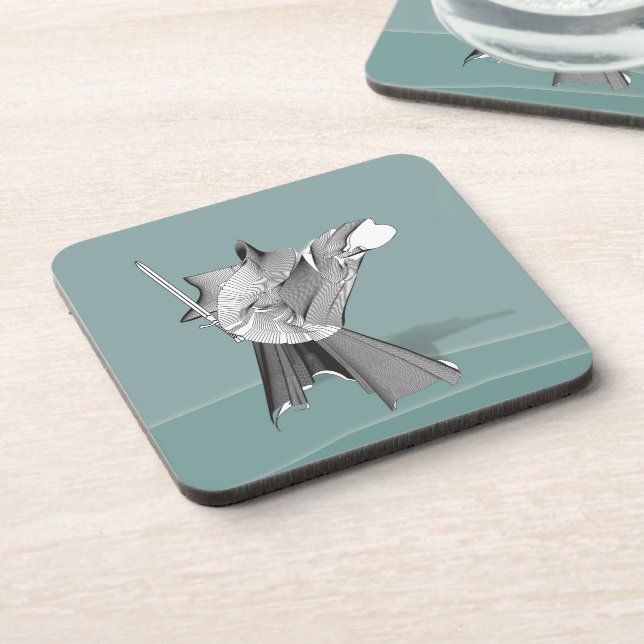 Digital Warrior Coaster (Left Side)