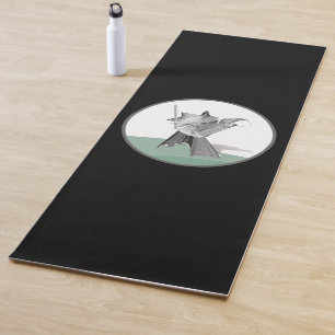 Digital Warrior - Custom Background Colour Yoga Mat