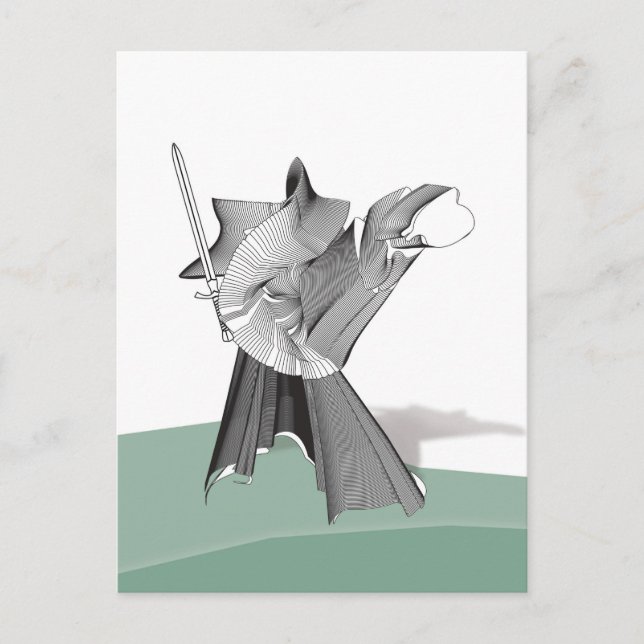 Digital Warrior Postcard (Front)