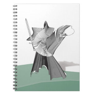 Digital Warrior Spiral Notebook