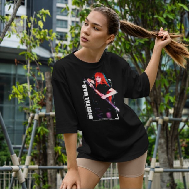Digital Warrior Woman T-Shirt (Creator Uploaded)