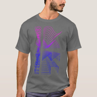 Digital Waveform Audio Analogue Design Modular Gif T-Shirt