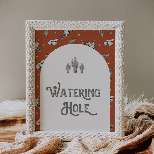 Digital Western Watering Hole Sign (Creator Uploaded)