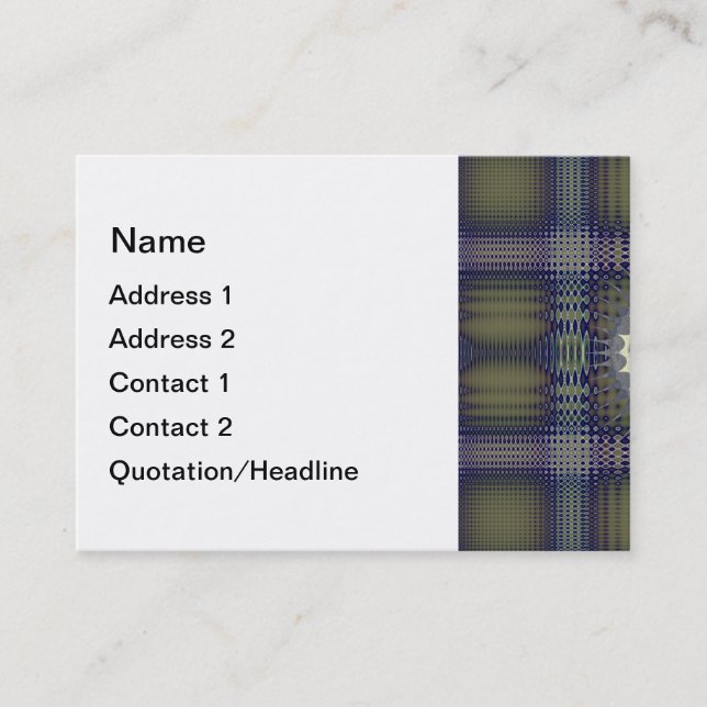 Digital World Business Card (Front)