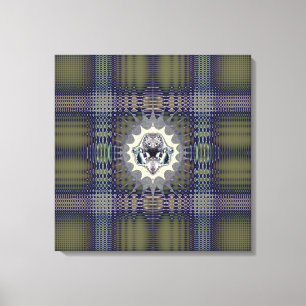 Digital World Canvas Print