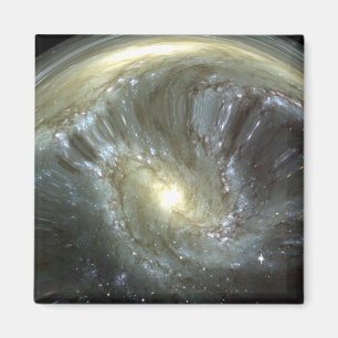 Digitally altered galaxy magnet
