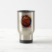 Digitally painted Basketball Design