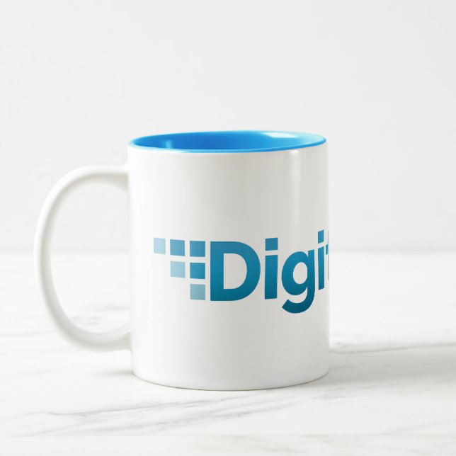 DigitalNote Inverted Colours Two-Tone Coffee Mug (Left)