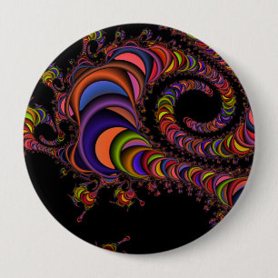 Digitalwurm 10 Cm Round Badge