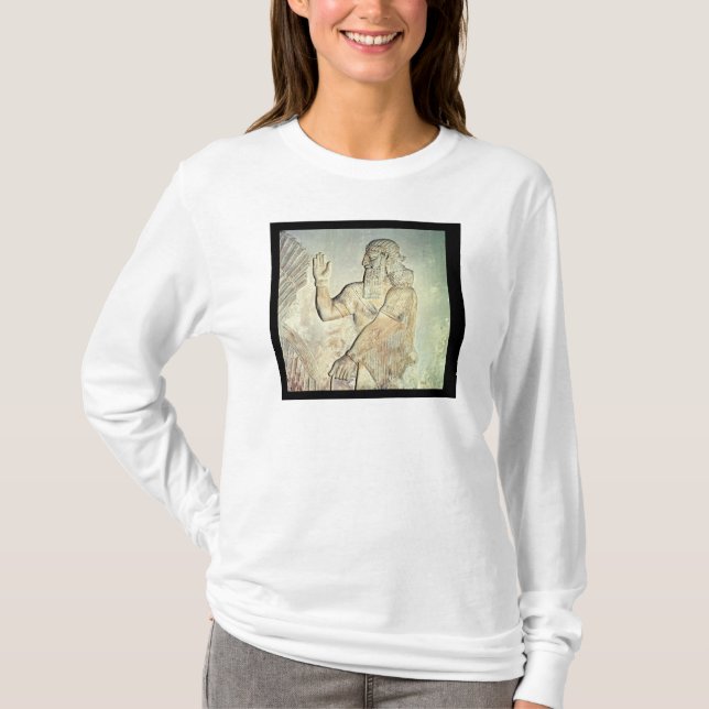 Dignitary, relief, Assyrian T-Shirt (Front)