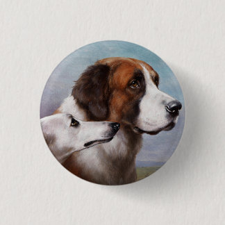 Dignity and Grace by Carl Reichert vintage 3 Cm Round Badge
