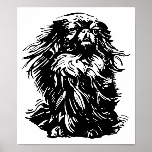 Dignity Pekingese Poster