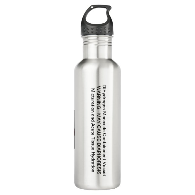 DiHydrogen Monoxide Bottle (Front)