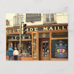 Dijon, Mustard shop Postcard