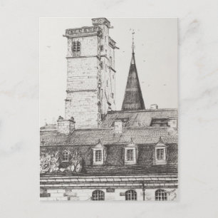 Dijon Rooftops France.2008 Postcard