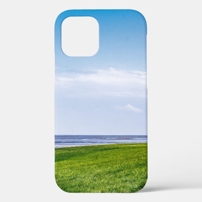 Dike-north-sea-dorum-wadden-sea Case-Mate iPhone Case (Back)