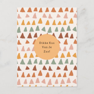 Dikke Kus Van Je Zus Quote Card