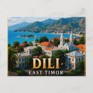 Dili Timor Leste Tropical Island Journey 📍 Postcard