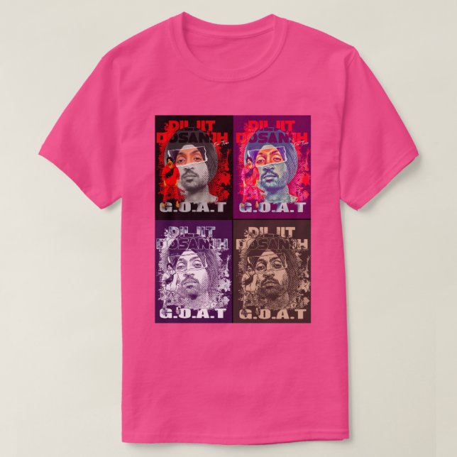 Diljit Dosanjh artwork 3 T-Shirt (Design Front)