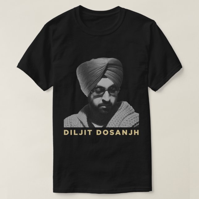 Diljit Dosanjh Fanart      T-Shirt (Design Front)