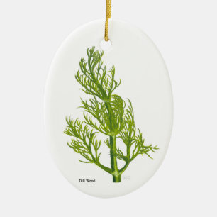 Dill Art Ceramic Tree Decoration