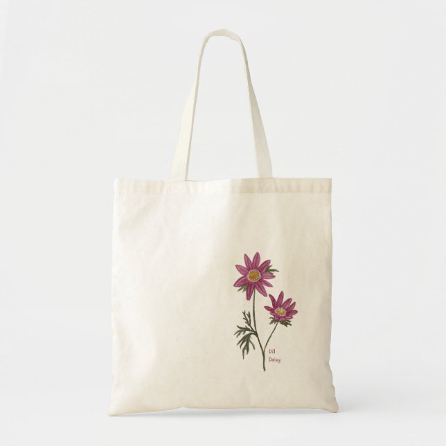 Dill Daisy Tote Bag (Front)