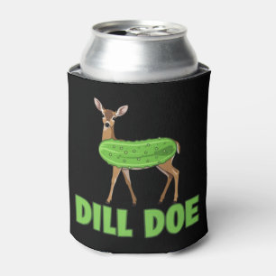 Dill Doe Funny Adult Humour Funny Nature Deer  Can Cooler