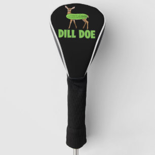Dill Doe Funny Adult Humour Funny Nature Deer  Golf Head Cover