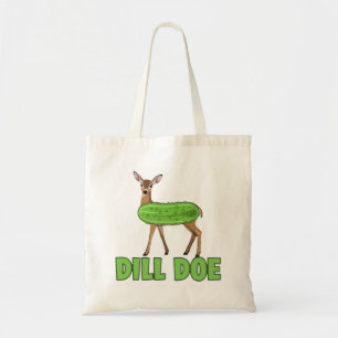 Dill Doe Funny Adult Humour Funny Nature Deer Tote Bag