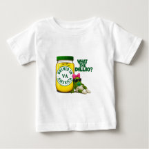 Dill Drip New Dillivery in Town Baby Girl Tee