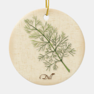 Dill Herb Ornament