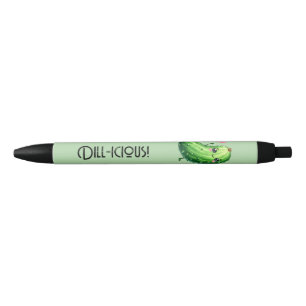 Dill-icious Black Ink Pen