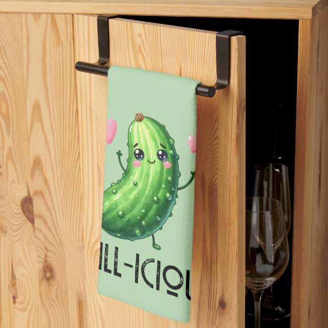 Dill-icous Tea Towel (Thirds Fold)