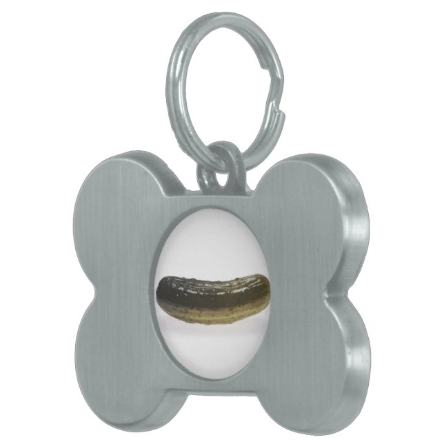 Dill Pickle Pet Name Tag (Front Right)