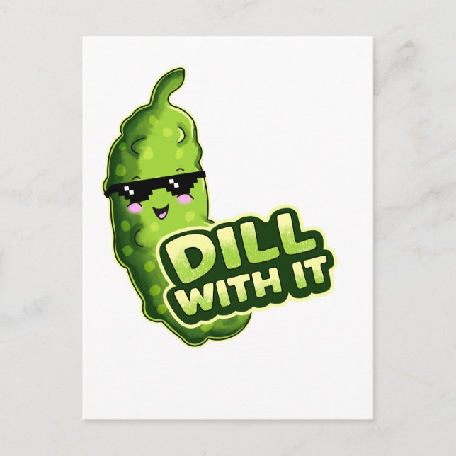Dill Pickle Postcard (Front)