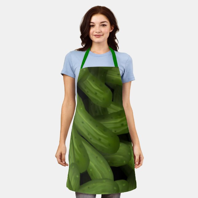 Dill Pickles Apron (Worn)