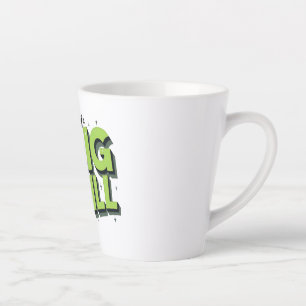 Dill Pickles Lovers Gift - Funny Cartoon Designs Latte Mug