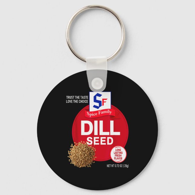 Dill Seed Halloween Sce Costume Group Matching  Key Ring (Front)
