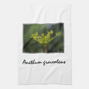 Dill weed delight tea towel