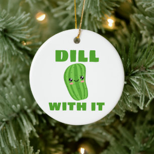 Dill with it ceramic tree decoration