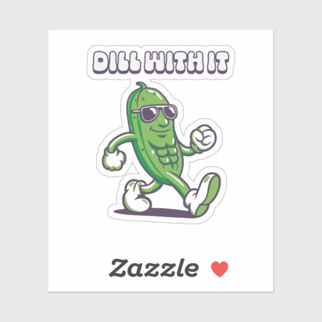 Dill With It Cool Pickle (Sheet)