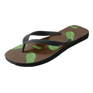 Dill With It Design - Adult Flip Flops, Wide Strap Jandals