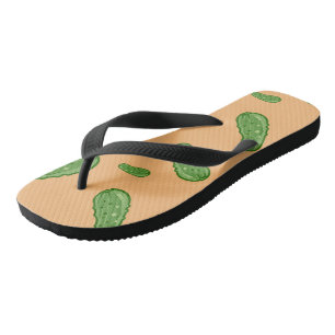 Dill With It Design - Adult Flip Flops, Wide Strap Jandals