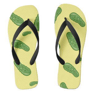 Dill With It Design - Adult Flip Flops, Wide Strap Jandals