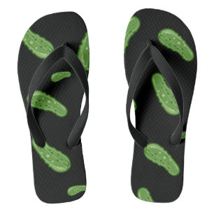 Dill With It Design - Adult Flip Flops, Wide Strap Jandals