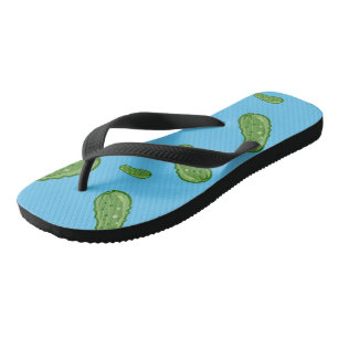 Dill With It Design - Adult Flip Flops, Wide Strap Jandals