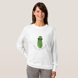 Dill With It Design - Basic Long Sleeve T-Shirt