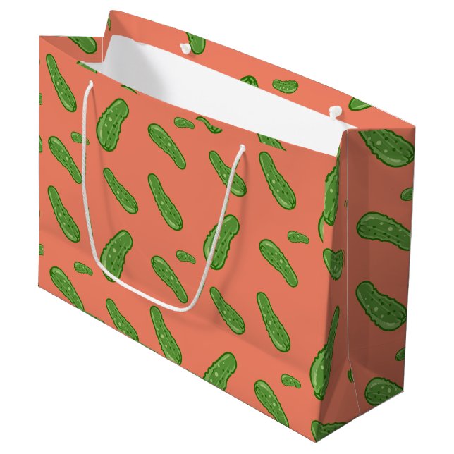 Dill With It Design - Gift Bag - Large (Front Angled)